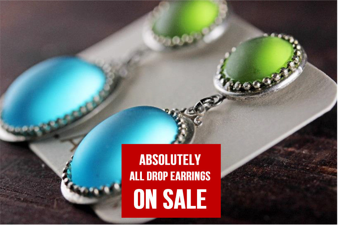 Drop Earrings - 50% OFF