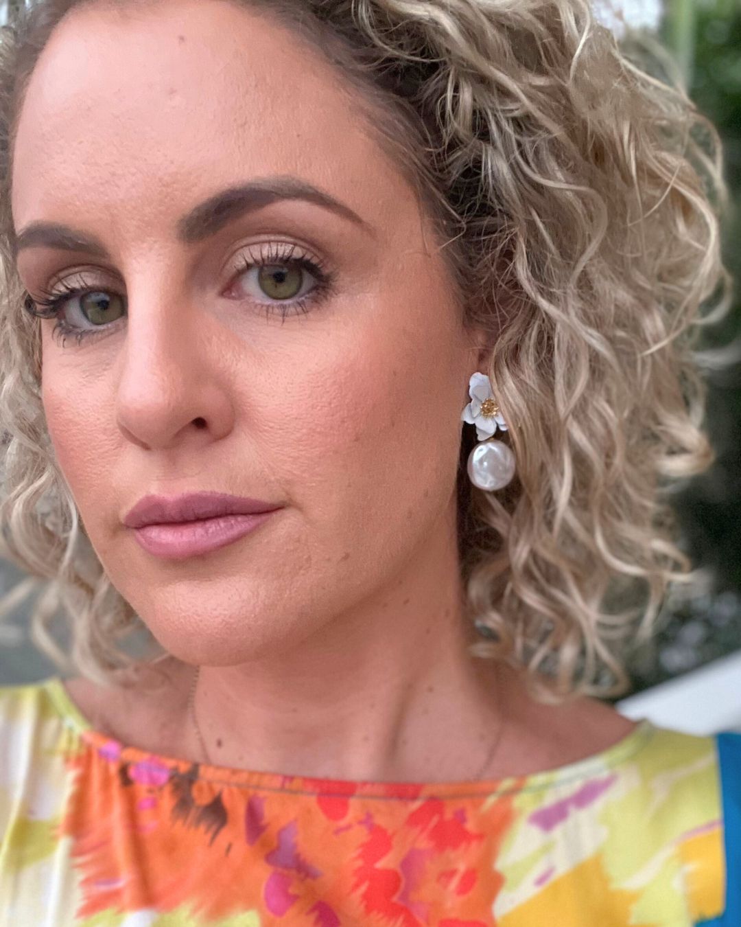 Garden Party Drops in white