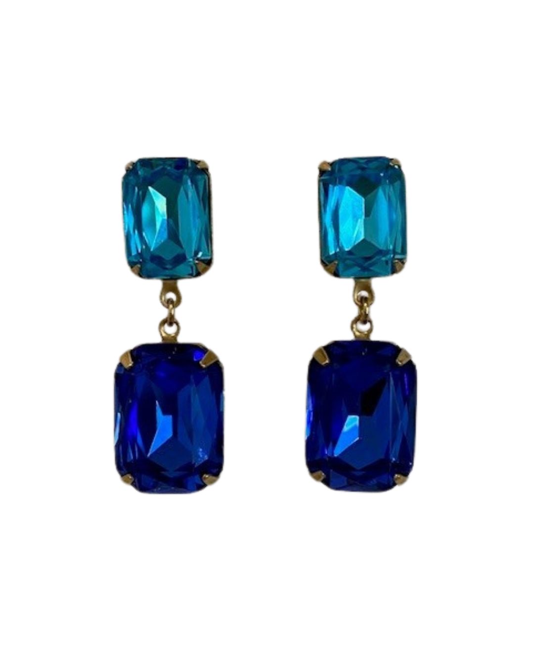 Arabella Drops Aqua & Sapphire