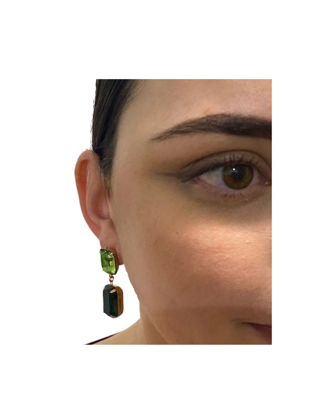 Classic Drops in Peridot & Emerald