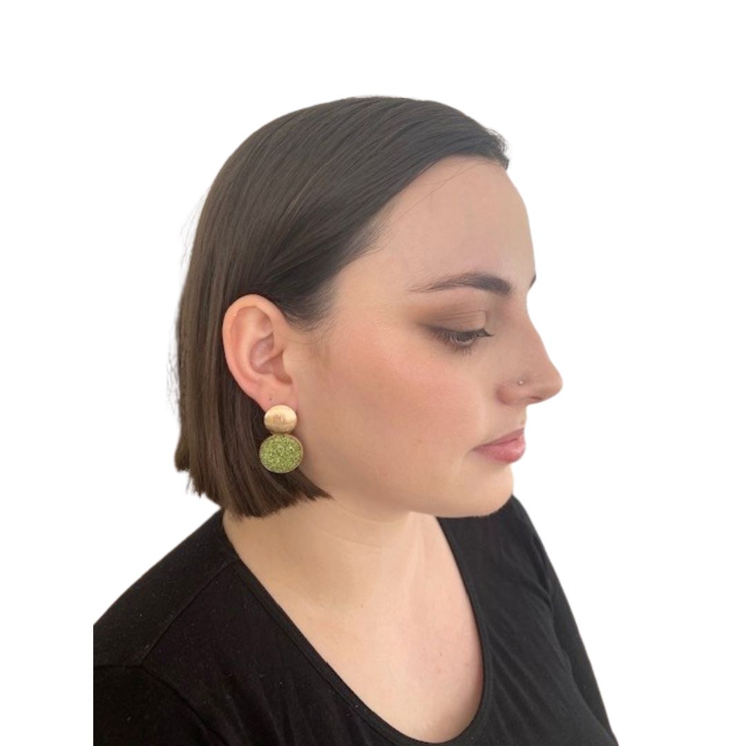 Dazzle Drops in Sage Green