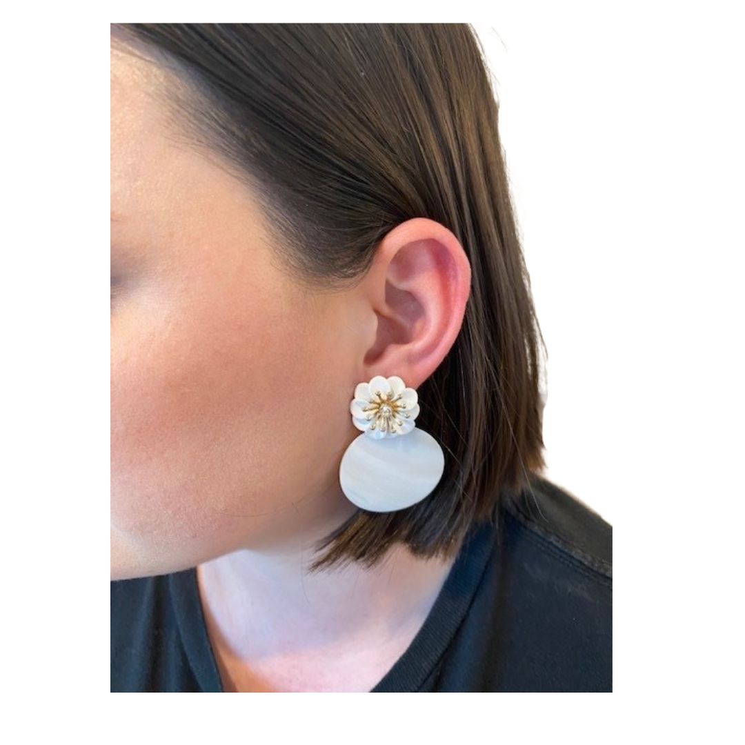 Floral Shell Drops
