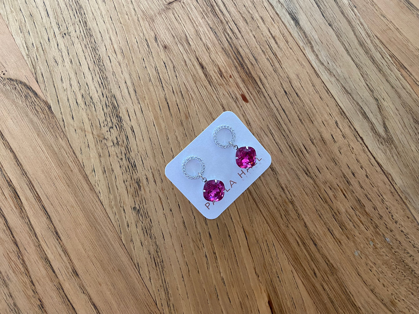 Halo Drops in Pink