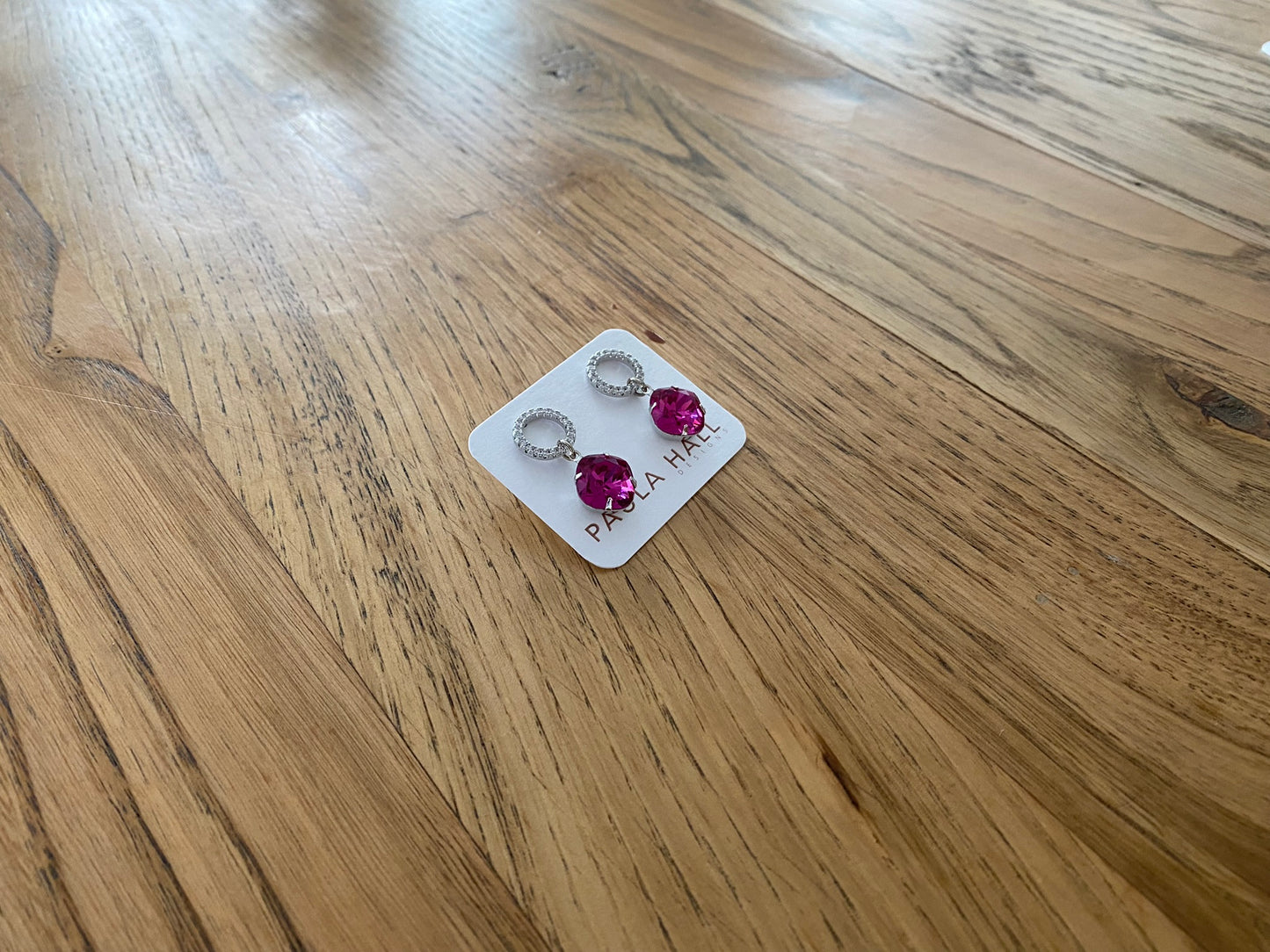 Halo Drops in Pink