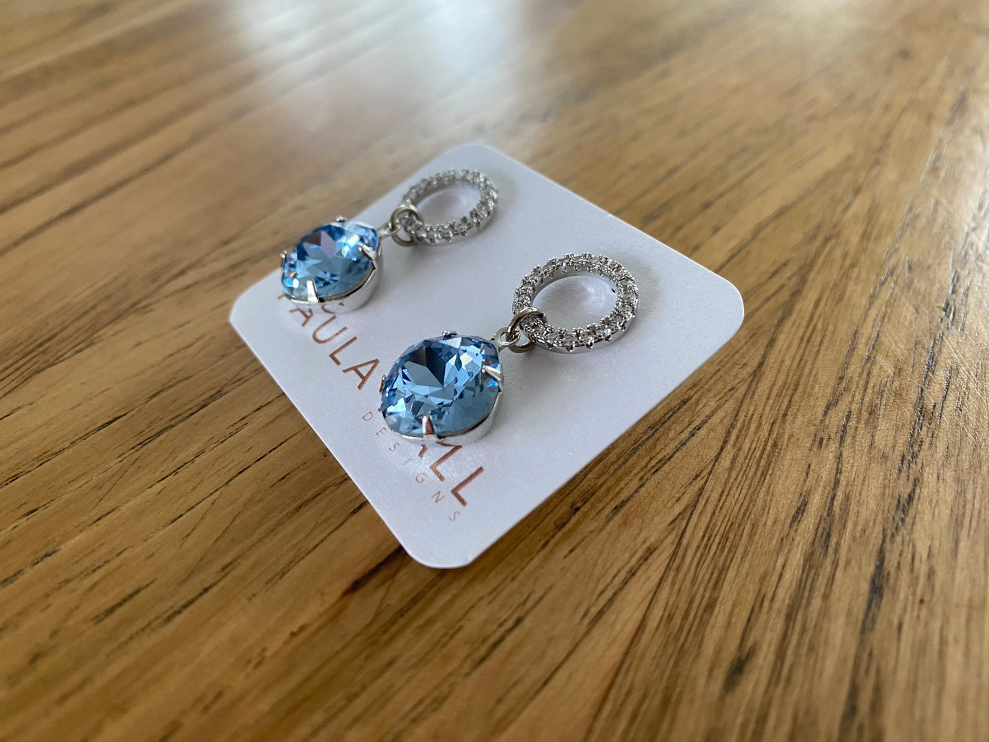 Halo Drops in Sky Blue