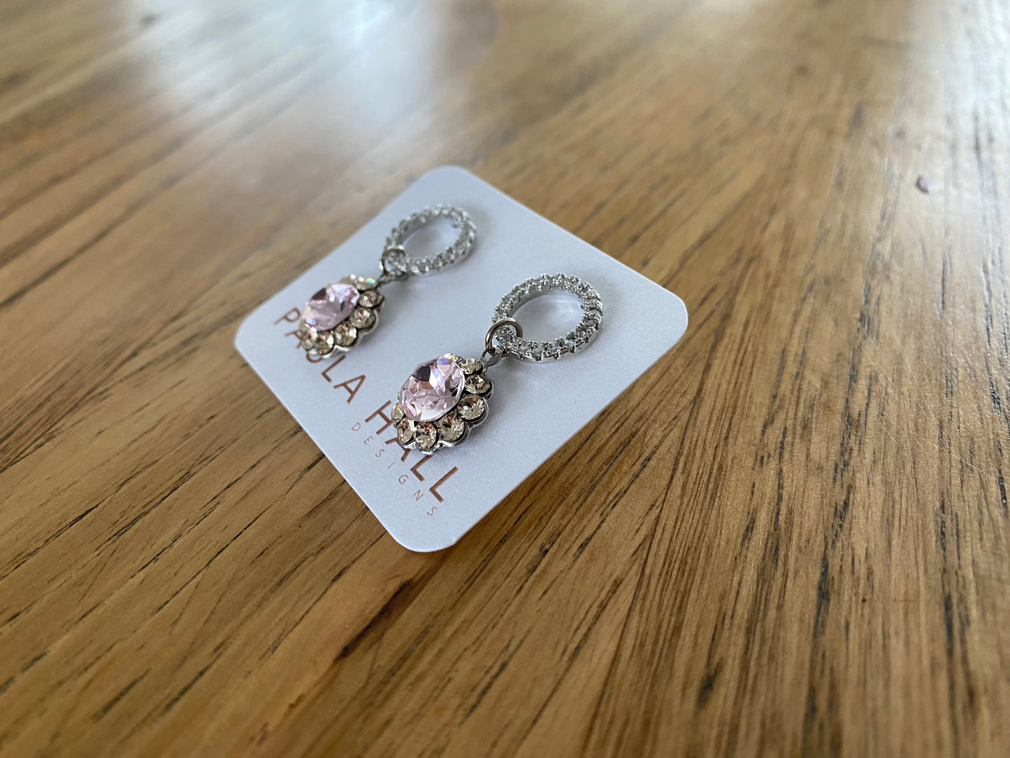 Halo Drops in Blush