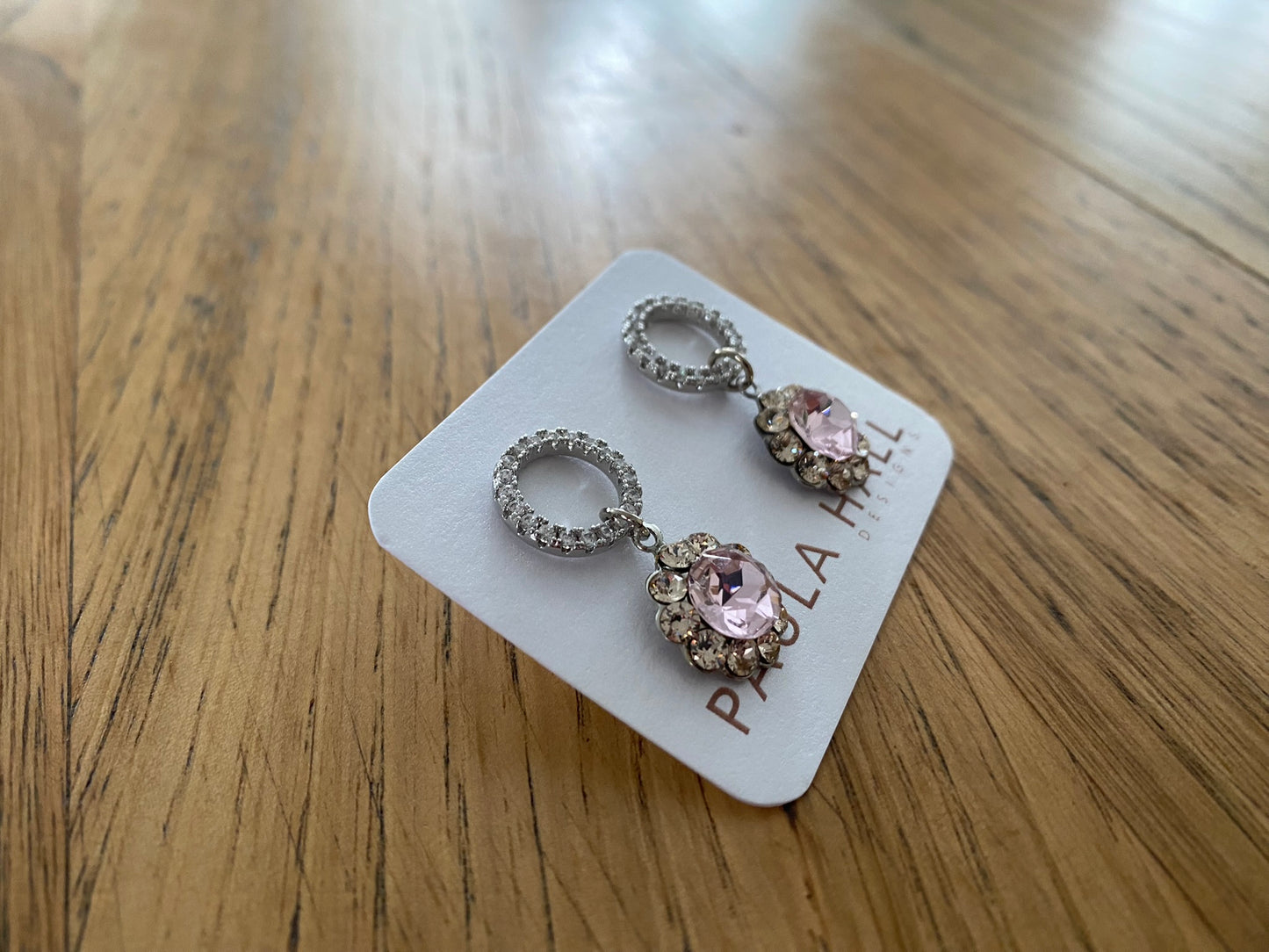 Halo Drops in Blush