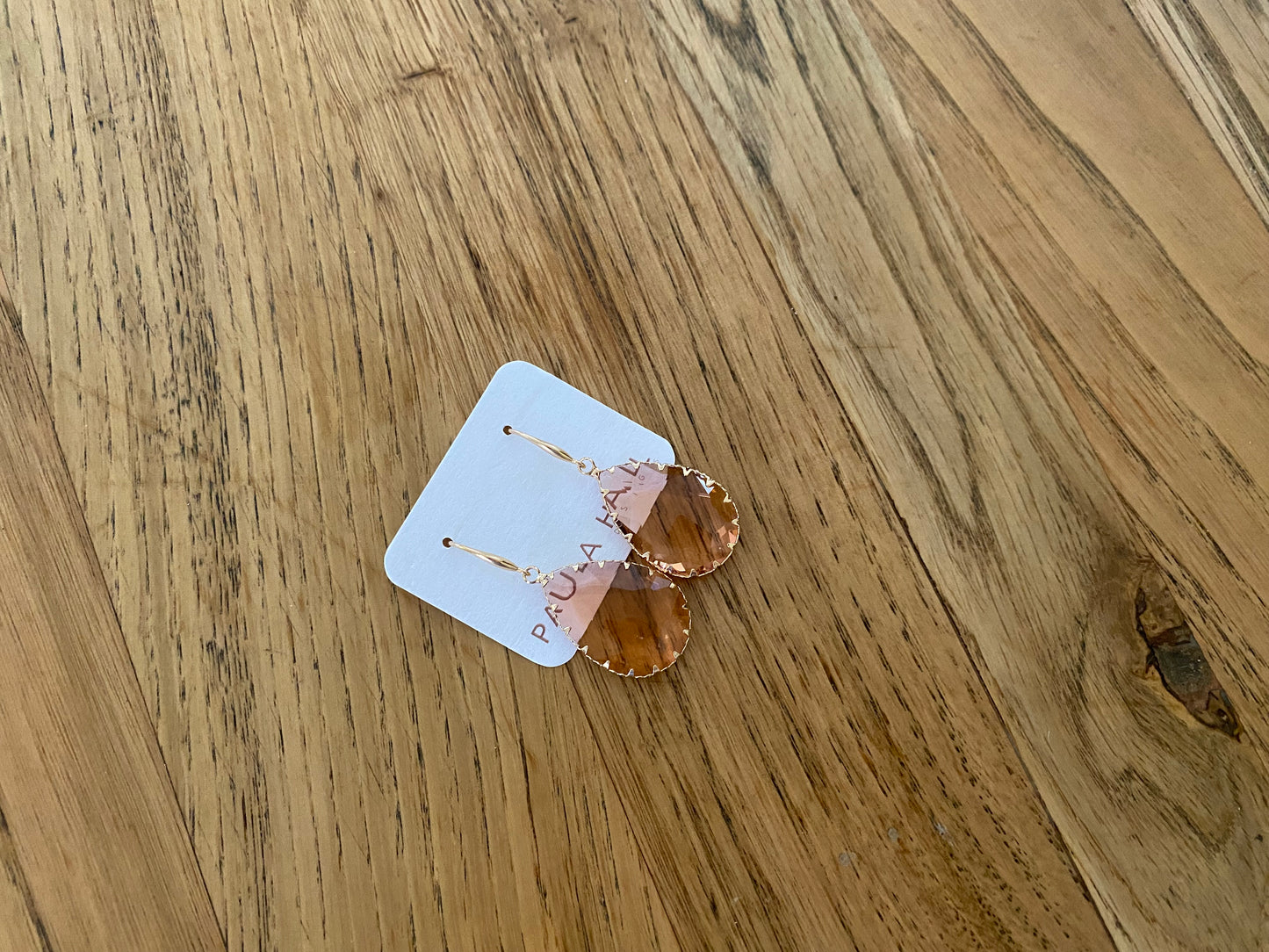 Majestic Drops in Peach
