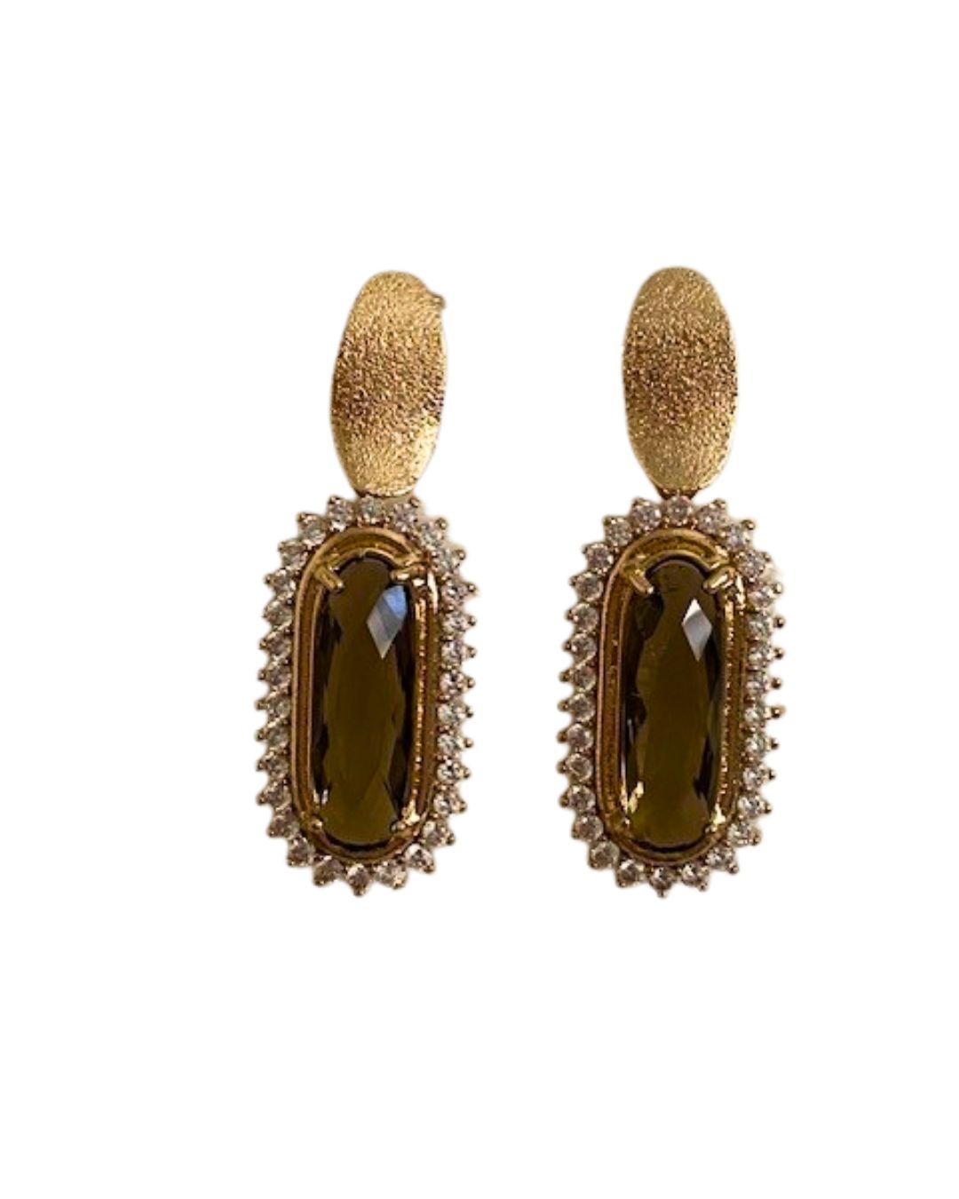 Smoky Topaz Drops