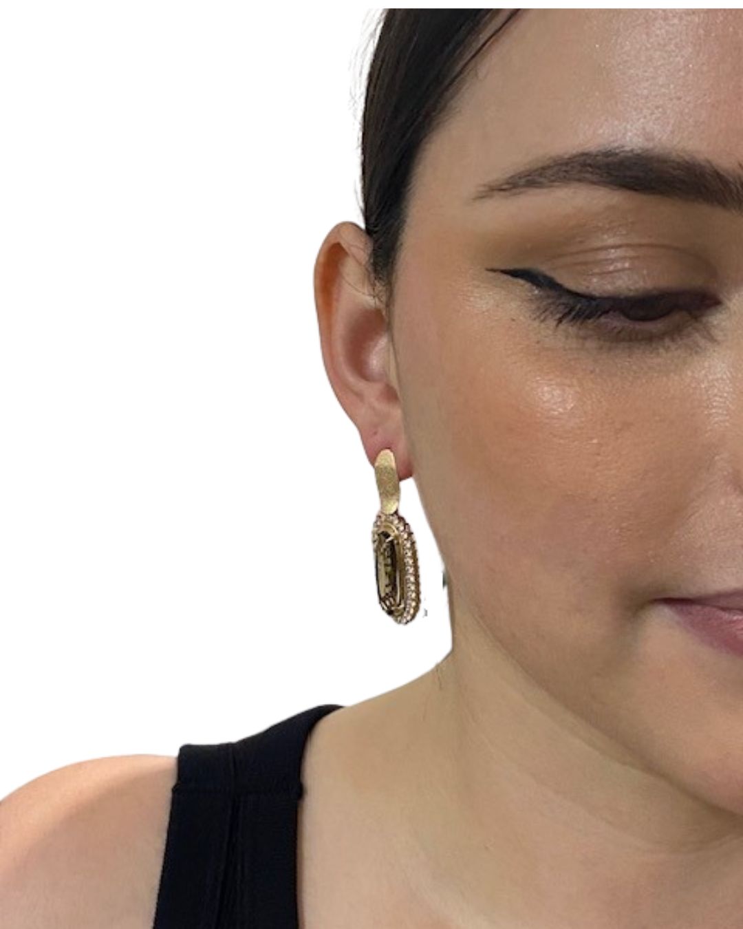 Smoky Topaz Drops