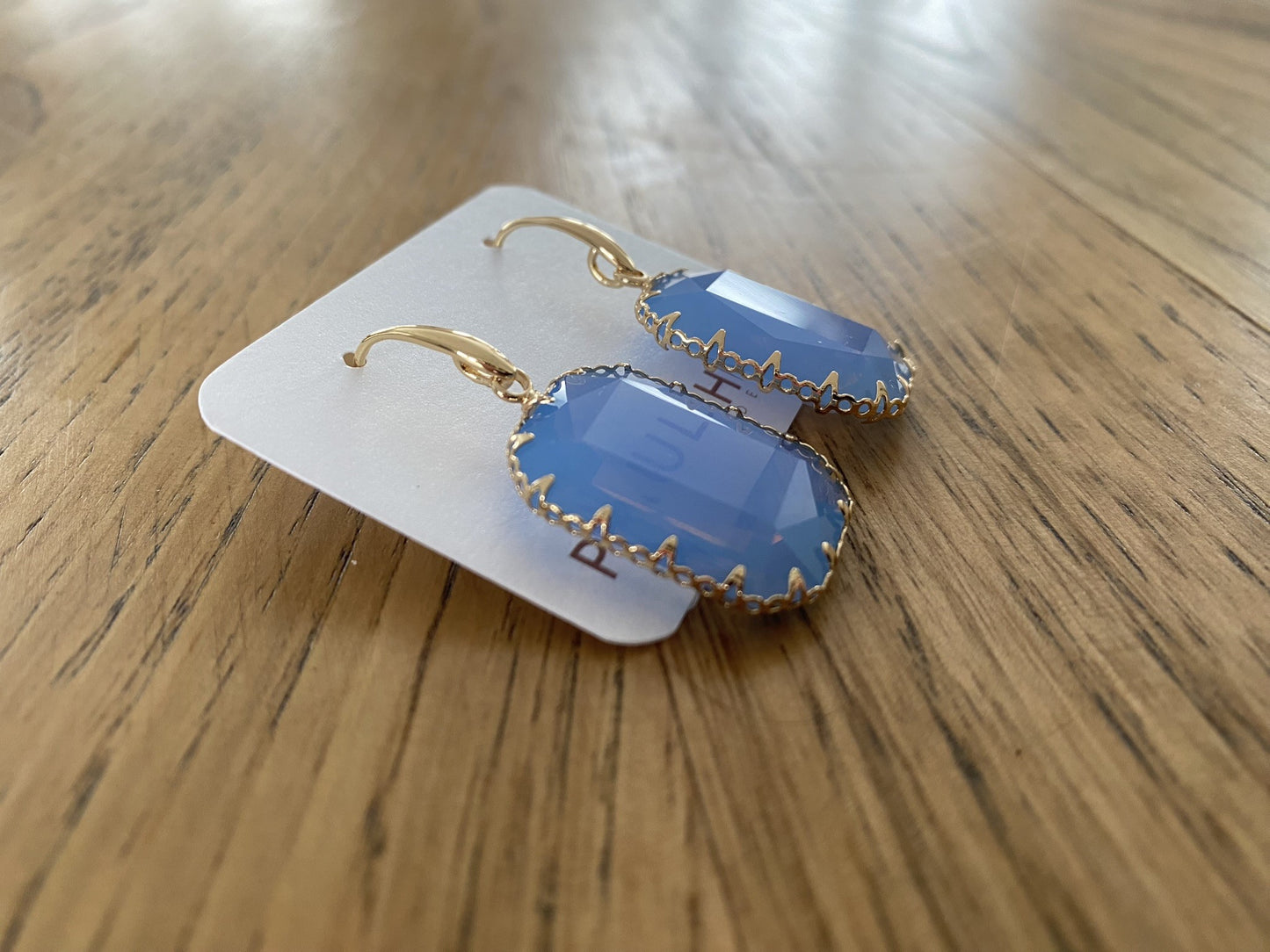 Majestic Drops in Sky Blue
