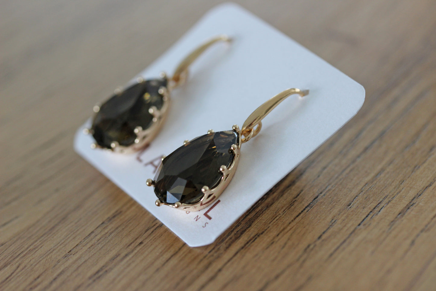 Majestic Drops in Smoky Quartz