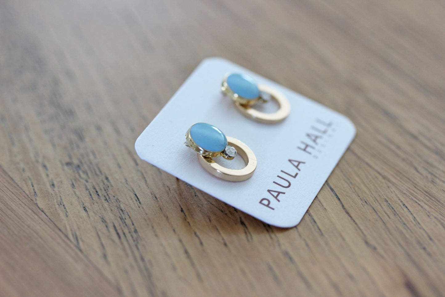 Rose Gold Dreams in Sky Blue