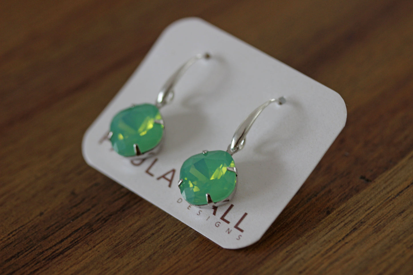 Solitaire Drops in Pacific Opal