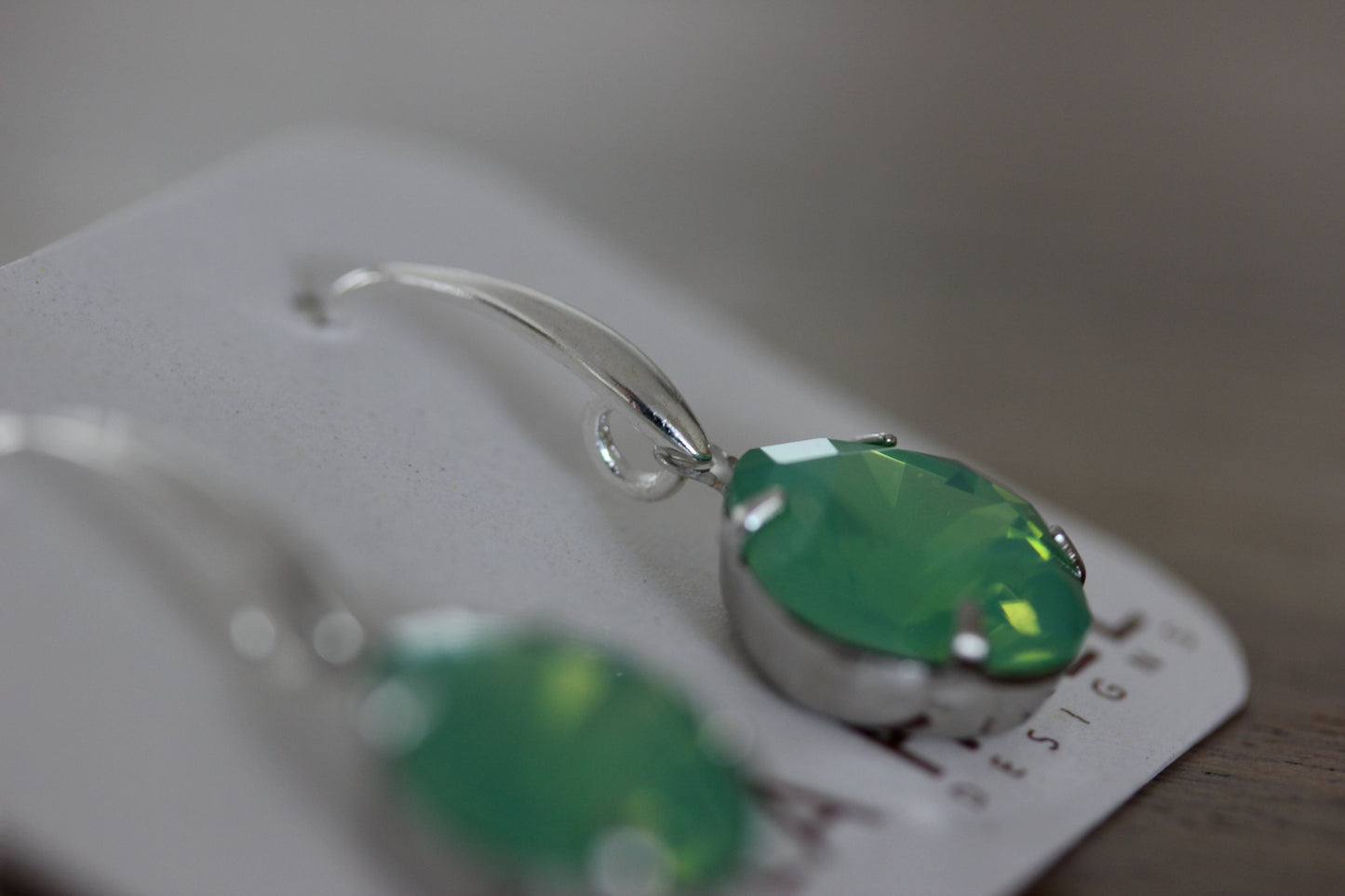 Solitaire Drops in Pacific Opal