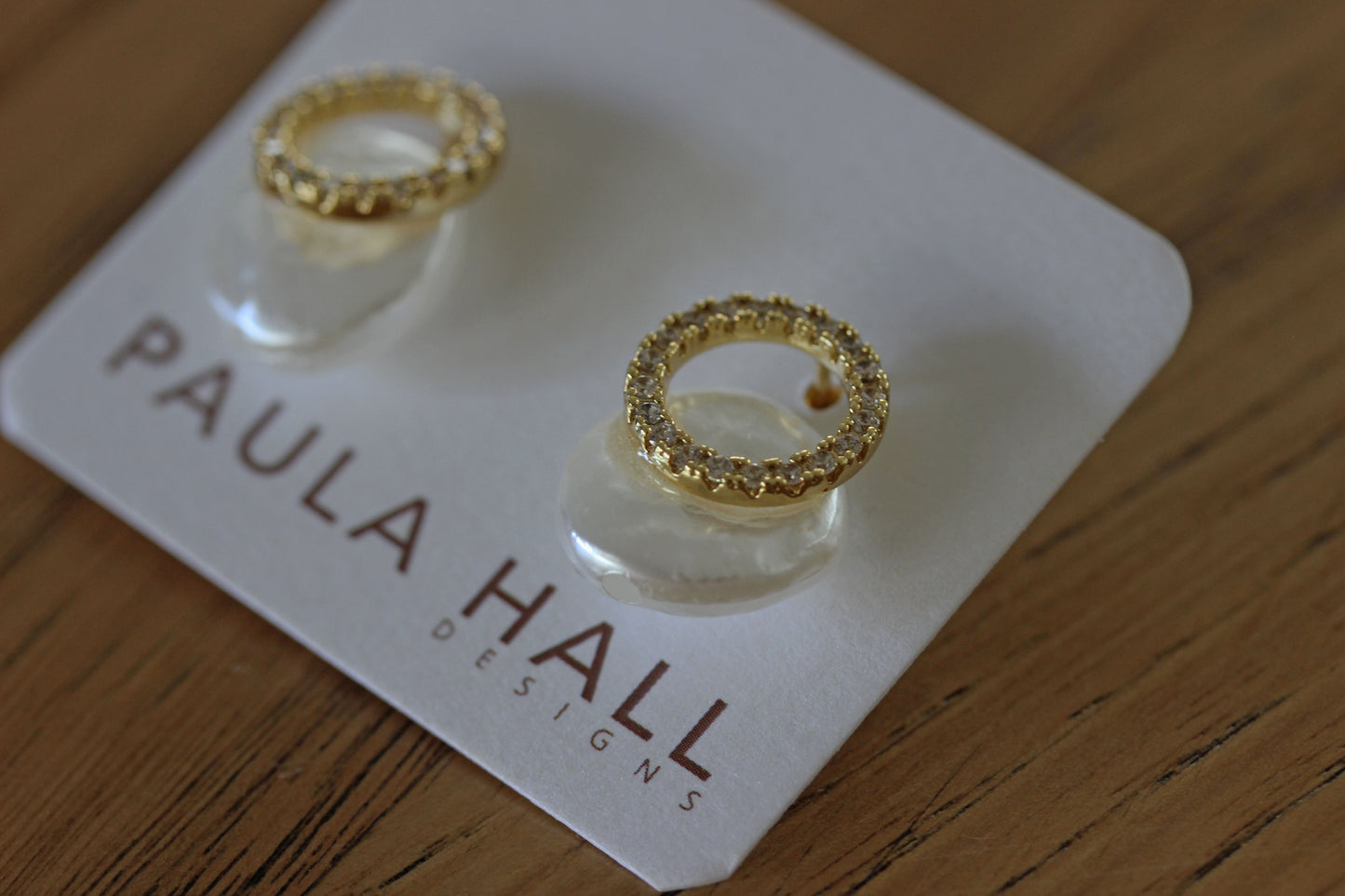 Stardust Studs in Gold