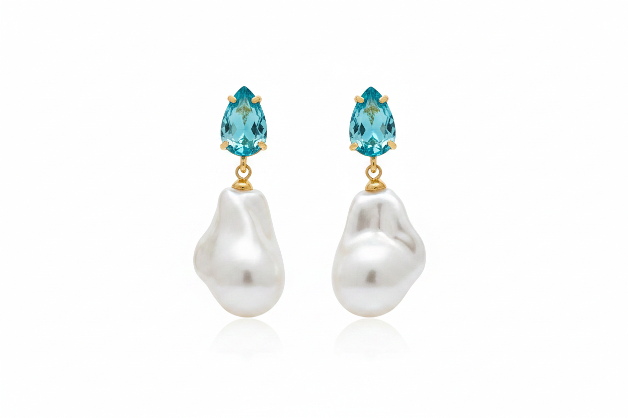 Alice Drops in Aqua