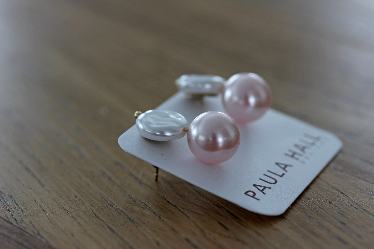 Classic Pearl Drops in Pink