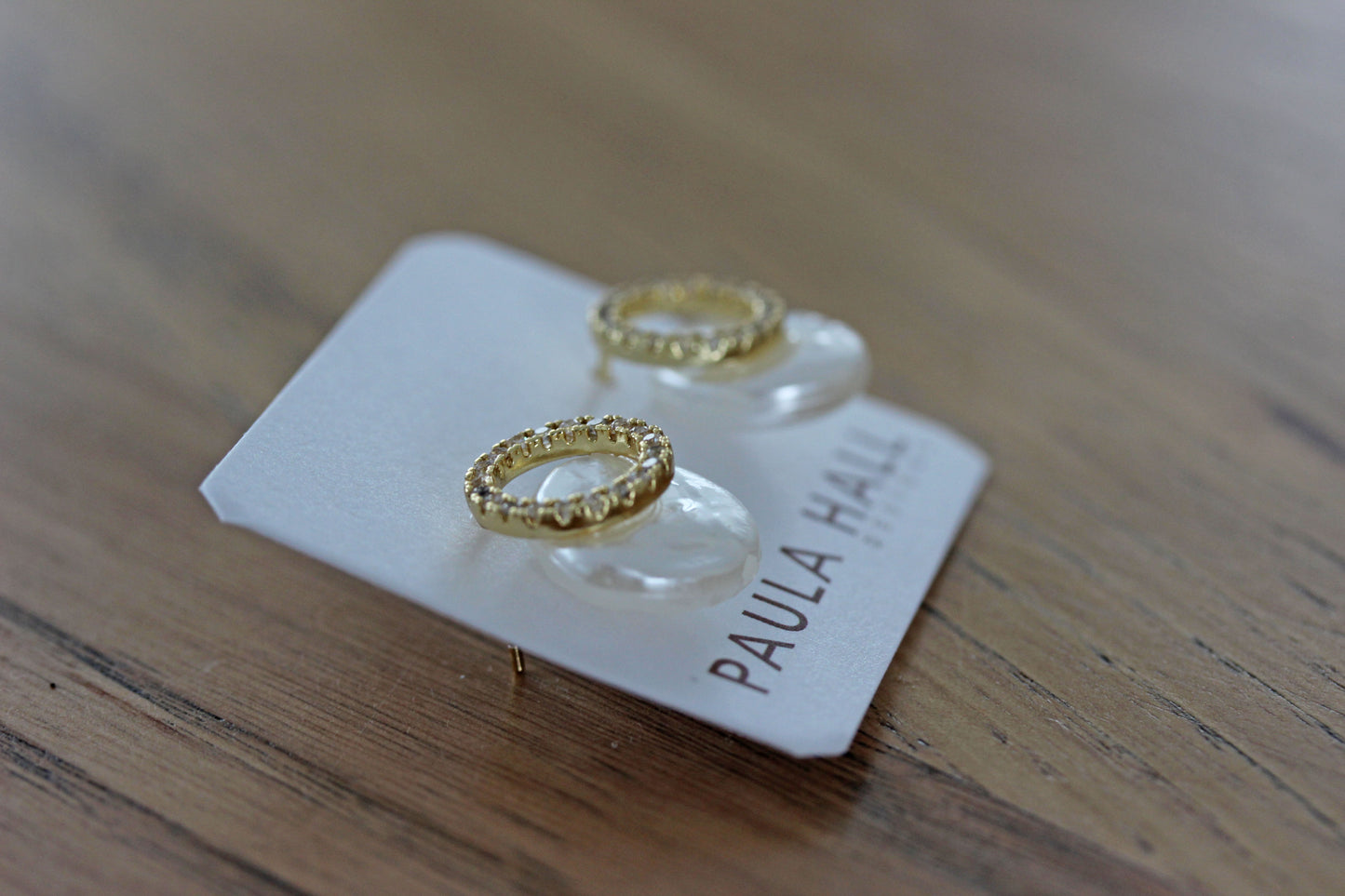 Stardust Studs in Gold